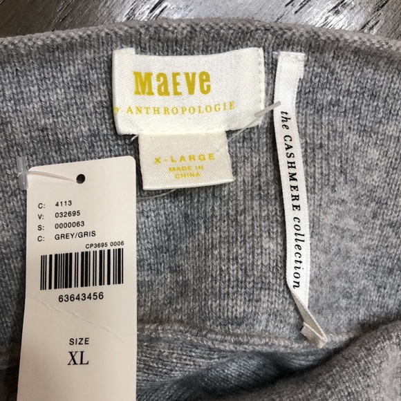 Brand new with tags Anthropologie cashmere crop sweater - Picture 6 of 7